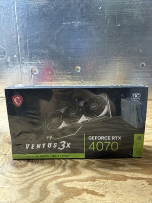 MSI NVIDIA GeForce RTX 4070 12GB Ventus 3X OC