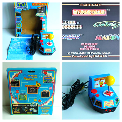 Namco Ms. Pac-Man Plug & Play 5 in 1 TV Spiel Jakks Pacific Arcade - getestet