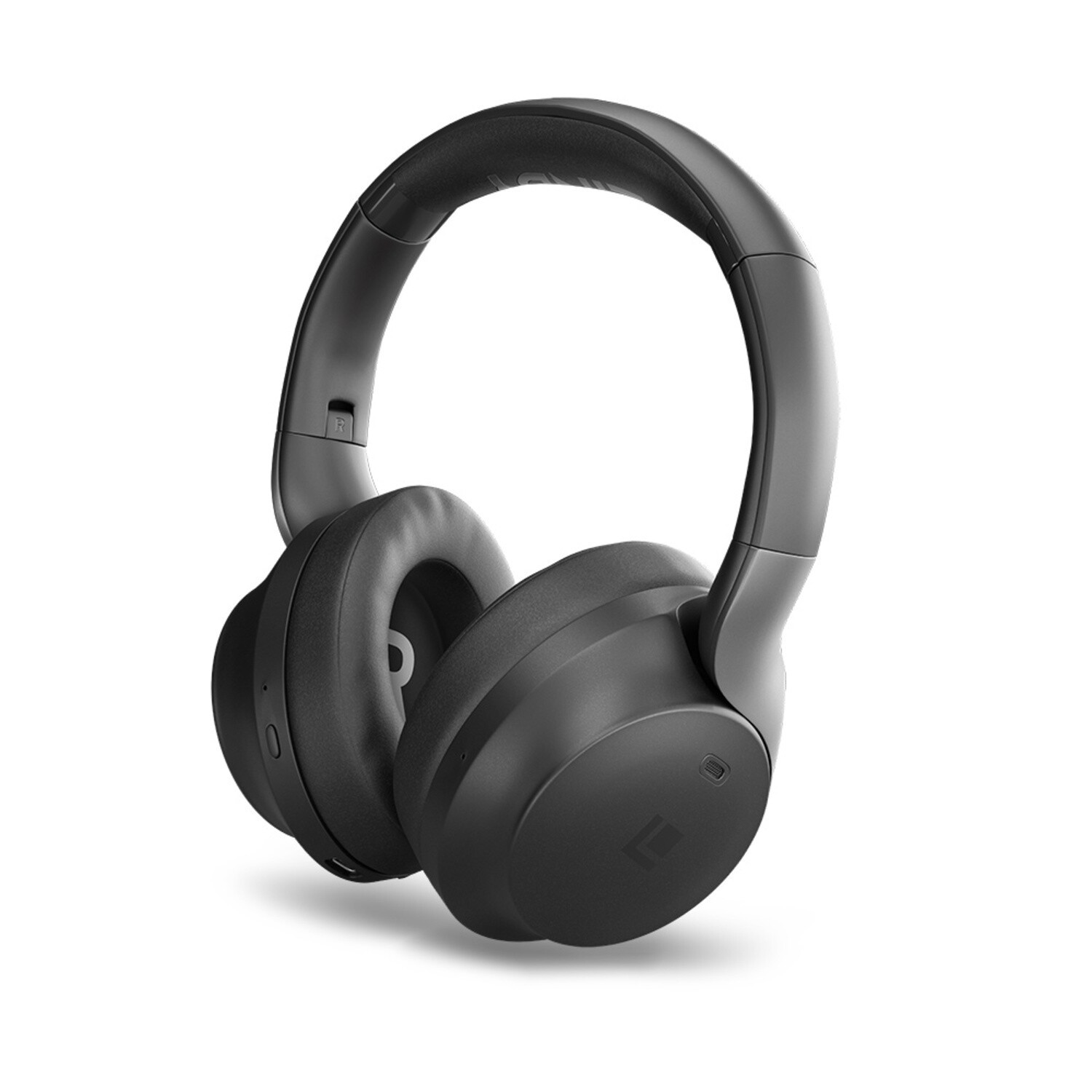 Lindy Nero Auricolari Lhxw-E Wireless Bluetooth Con Cancellazione Ibrida Del Rumore, Microfono, - Immagine 2