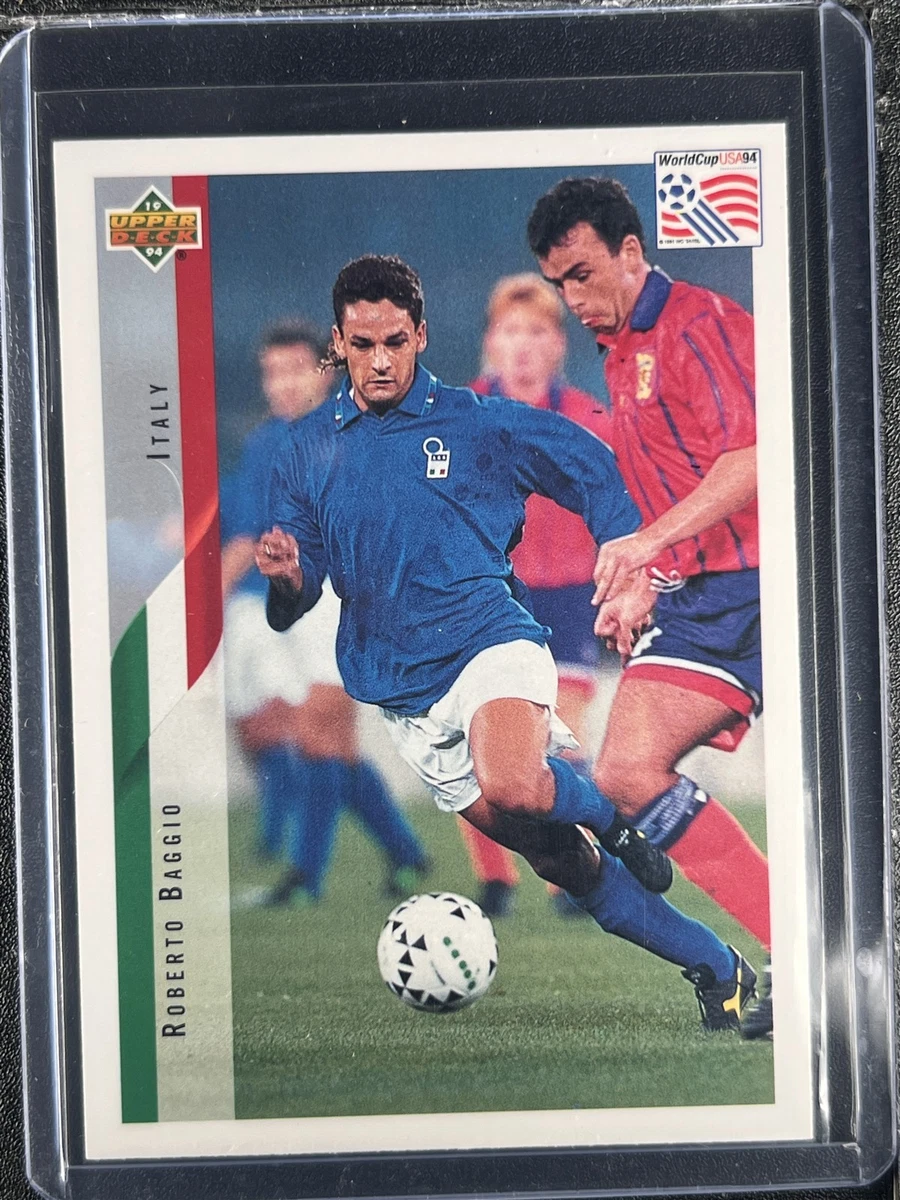 Roberto Baggio Soccer Sports Trading Cards & Accessories for sale