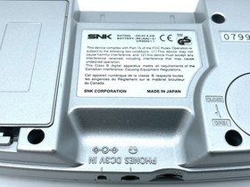 Neo Geo Pocket Color Console Silver SNK Tested Excellent condition