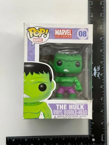 Funko Pop! Marvel Universe the Hulk #08 Vinyl Figure SEE PICS -CN J2