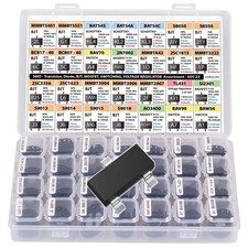 1400 Pcs Smd Components Set Transistors Diodes Regulator-