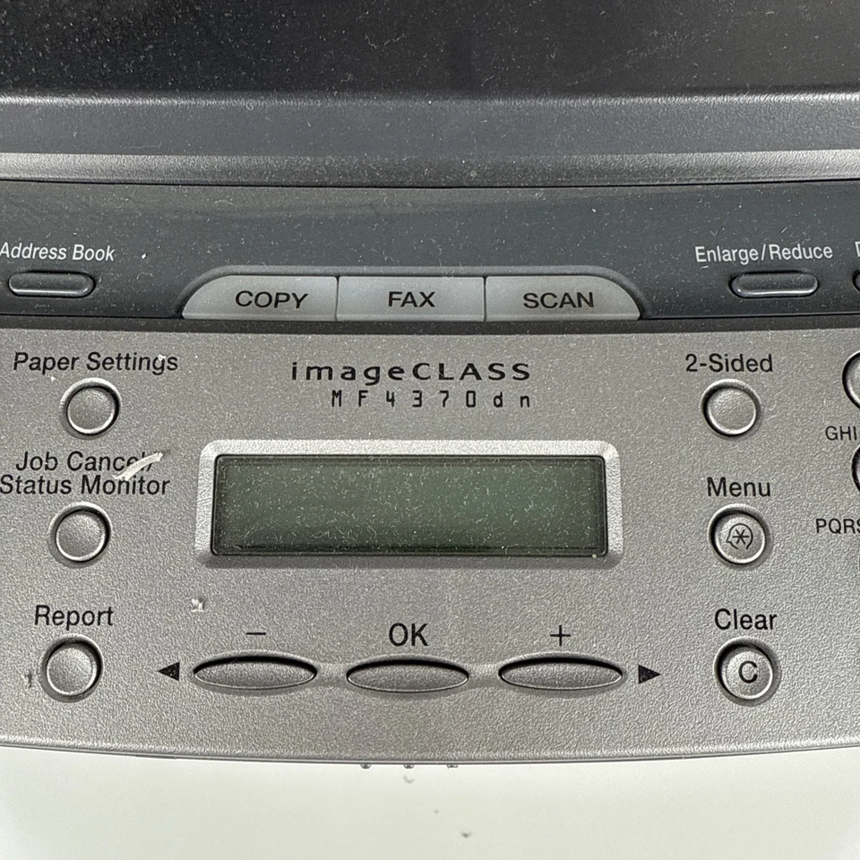 Canon ImageClass MF4370dn All-in-one Multifunction Laser Printer Only Parts - Image 3 of 4