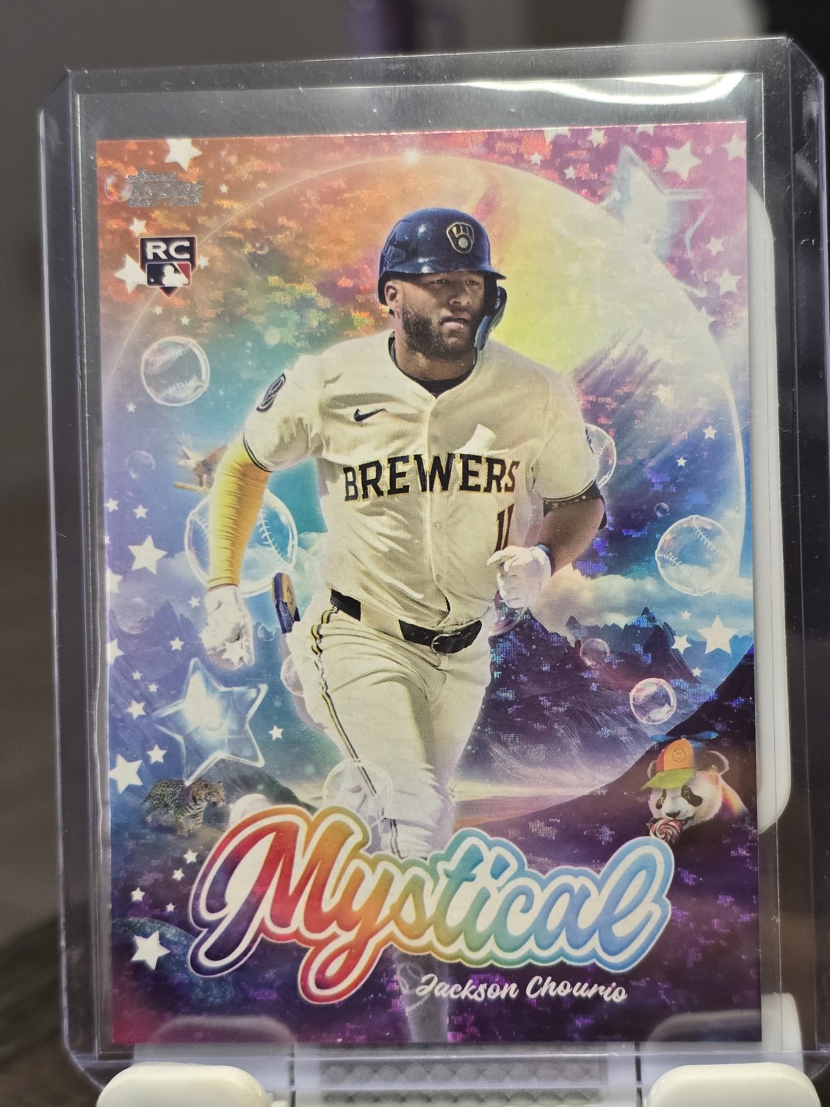 2024 Topps Update Jackson Chourio Mystical Rookie RC Brewers
