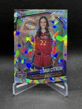 2025 Panini Prizm WNBA #148 Sonia Citron Rookie Cracked Ice Variation RC Mystics