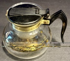 CORY Stove Top Coffee 8 Cup Glass Mid-Century Modern DRL3 Peculator Complete WOW