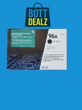 HP 96A Black Toner Cartridge C4096A Genuine OEM LaserJet 2100 2200 Series NEW
