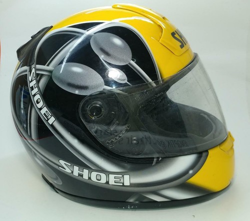 Shoei Rf 900 制造的日本摩托车头盔黄色圆点snell 认可 用 Ebay