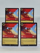 Disney Lorcana Abu - Mischievous Monkey 103/204 The First Chapter C 4 Cards Set