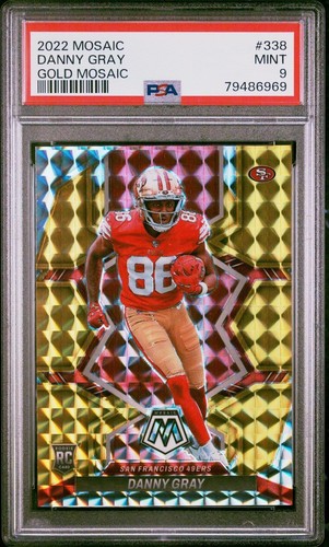 2022 mosaïque Danny gris or /10 PSA 9