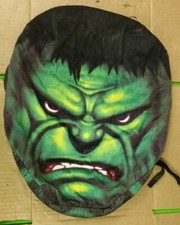 Marvel Incredible Hulk face SOFT green kids s...