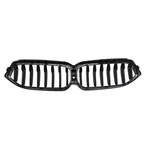 Single Line Gloss Black Front Grille For 20-24 BMW 6 Series GT G32 LCI Hatchback - Picture 3 of 4