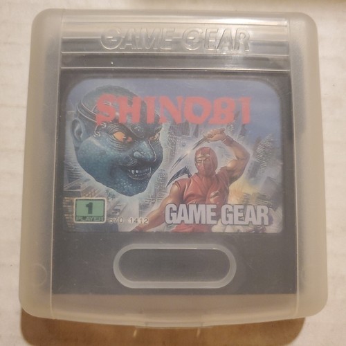 Shinobi Sega Game Gear Cartridge With Plastic Case - Foto 4 di 5