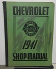 1941 Chevrolet Dealer Service Shop Manual Passenger Car Truck Original Repair