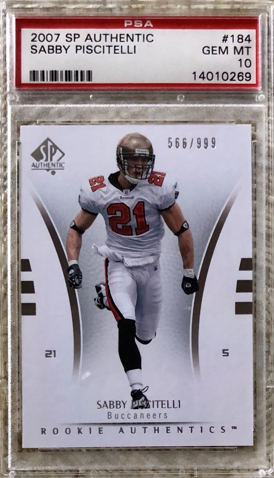 Sabby Piscitelli SP Authentic #184 Base