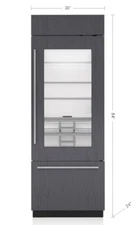 Sub Zero 30” Panel Ready Built-in Refrigerator - Glass Door -NATIONWIDE SHIPPING