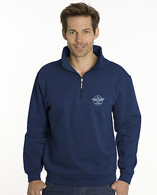 Zip Sweat-Shirt Men, bestickt mit Hanomag-Flügel-Logo, Gr. XS-5XL