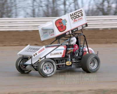 1997 Bill Fannasy sprint car - 4x6 Print - Free Shipping