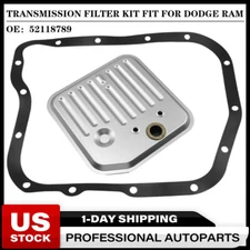 Transmission Filter Kit with Pan Gasket for 98-10 DODGE RAM A518 A618 46RH 46RE
