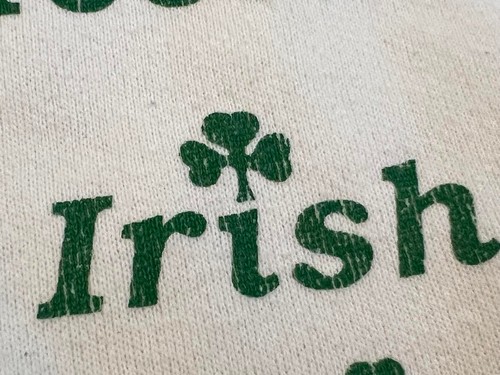 Vintage 1980s Boys Kids Irish and Polish 80s Crewneck Sweatshirt Large - Picture 3 of 6