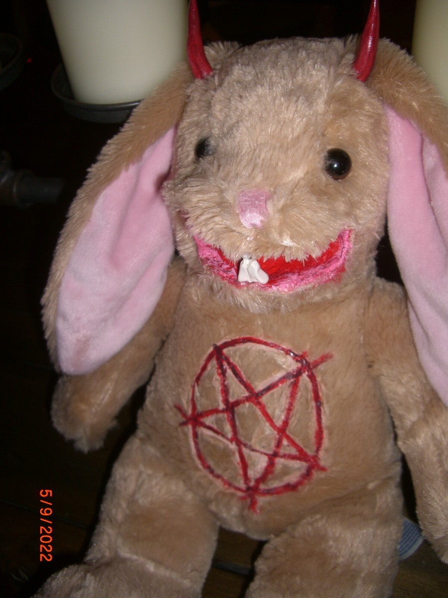 ユメミルBunny (デビル)　ハンドメイドぬいぐるみ 16