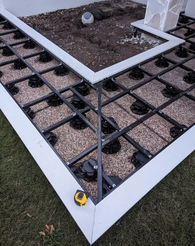 Joist support Pedestal 10-220mm concrete Packs Adjustable risers feet Decking - Picture 9 of 52