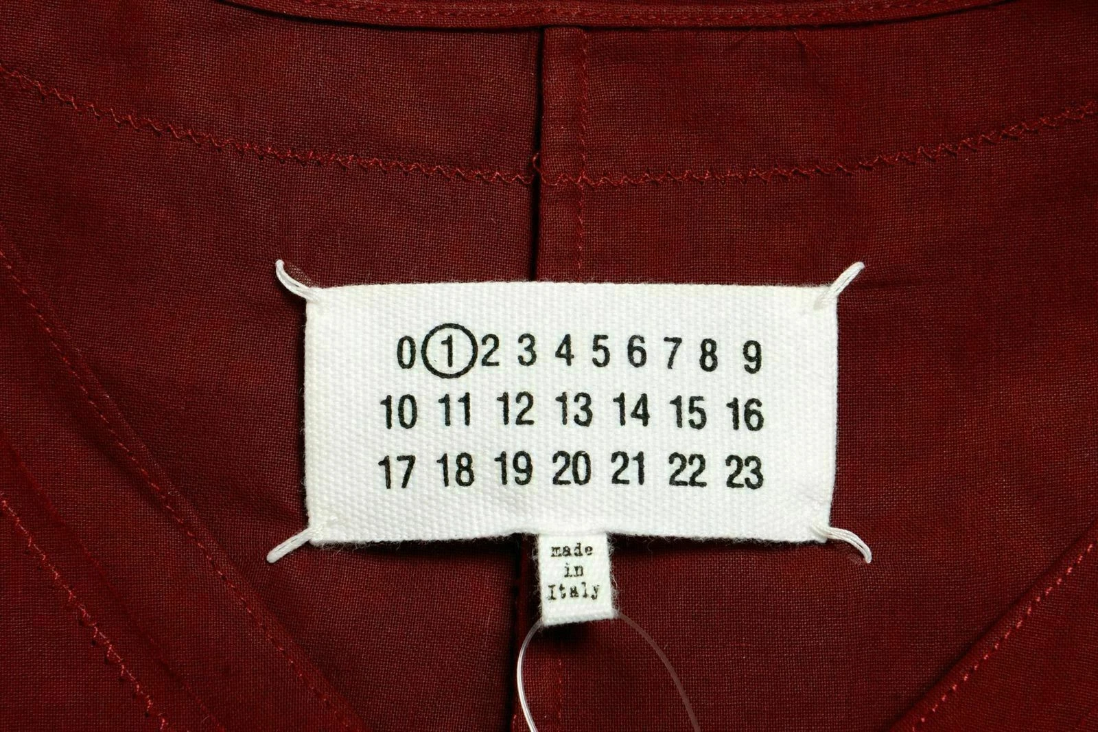 Maison Margiela 1 Abito Senza Maniche Donna Borgogna US S IT 40