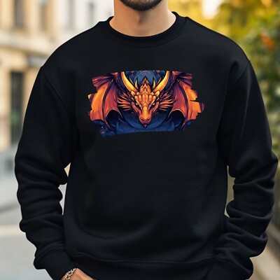 Gothic Drache Sweatshirt Kuschelig und Perfekt für jeden Anlass S bis 4XL