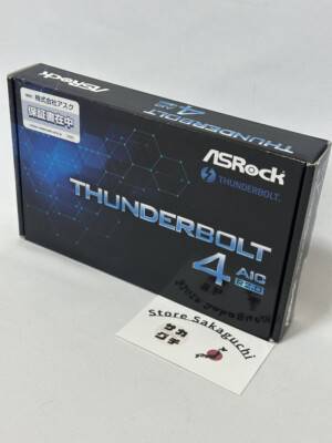 拡張カード ASRock Thunderbolt 4 AIC R2.0 ASRock Thunderbolt 4 AIC R2.0 Expansion Card Intel JHL8540 40Gbps