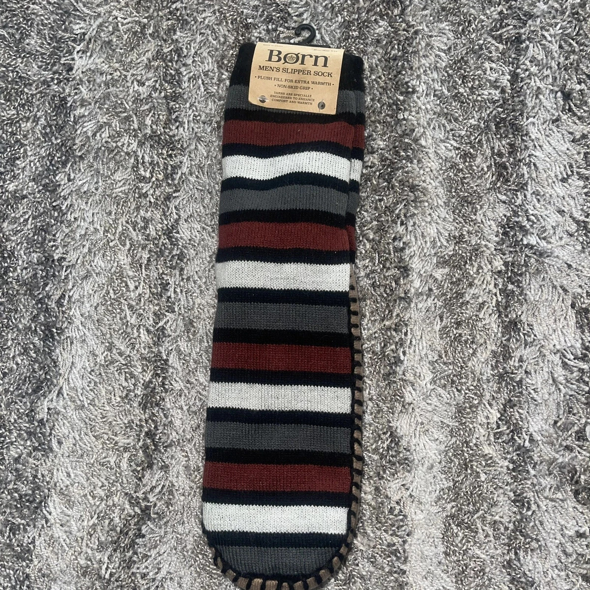 Born mens slipper best sale socks