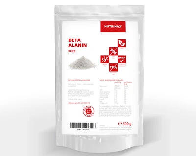 1000g Beta Alanin Pulver vegan und ohne Zusätze Aminosäure 1kg NX