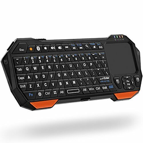 Fosmon Mini Bluetooth Keyboard QWERTY Keypad Wireless Portable Lightweight wi...