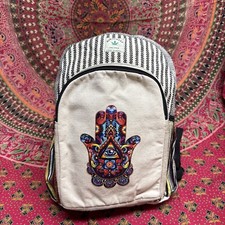 Plecak z konopi i bawełny, idealny na co dzień, sport, biuro, uniwersytet ...