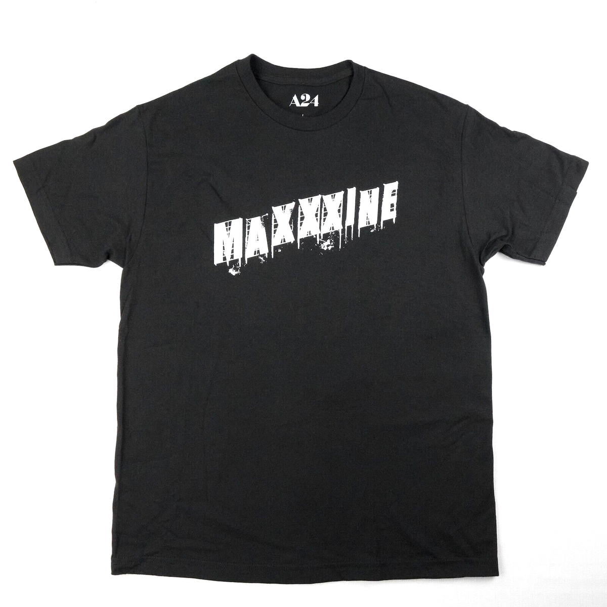 A24 Maxxxine T Shirt Large Black Promo Pearl X Mia Goth Ti