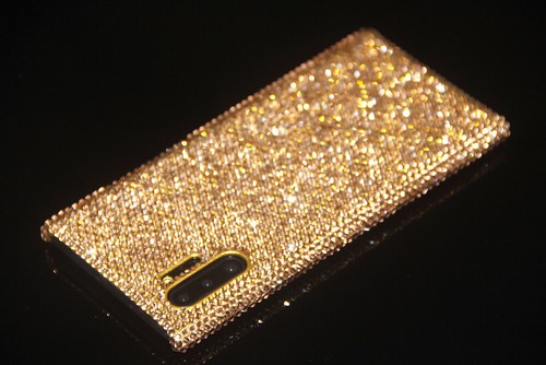 Bling Diamond Case Cover For Samsung Galaxy Note 10/10+ WITH SWAROVSKI ELEMENTS - Picture 48 of 73