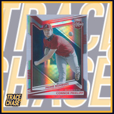 2022 Panini Elite Extra Edition Baseball Connor Prielipp Prime Numbers C 078/209
