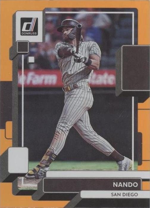 2022 Panini Donruss - Variation Fernando Tatís Jr. #82 Holo Orange ...