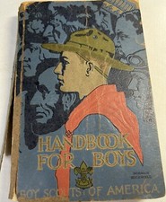 BSA Revised Handbook For Boys Title Page Miss...