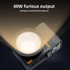 SIRUI C60X 60W LED Video Light Portable Handheld Photography Light 2500-6500K