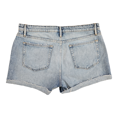 Frame Womens Size 33 Le Grand Garcon Short Zip Fly Medium Wash