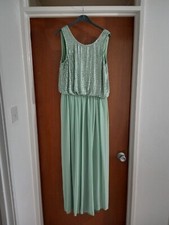 Ariella green evening dress size 14