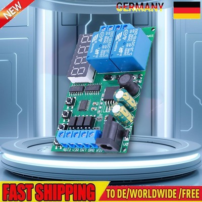 DC 5-24V AC DC Motor Reversible Controller Driver Board Cycle Delay Relay Module