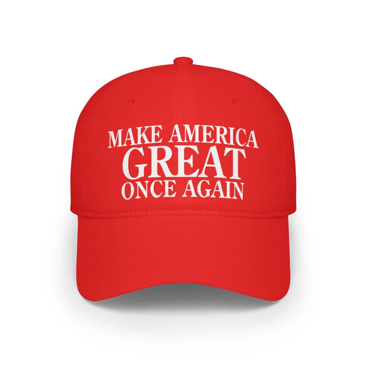 Trump Make America Great Once Again 2024 Low Profile Baseball Cap
