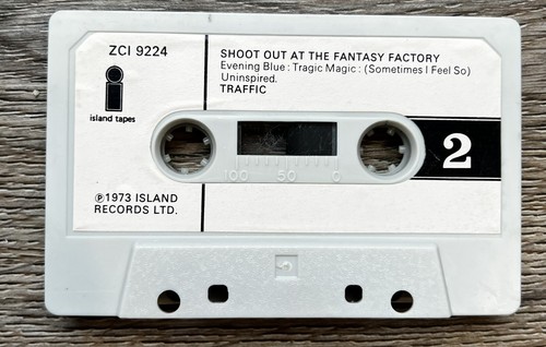 Traffic- When the Eagle Flies and Shoot Out At The Fantasy Factory Cassette Tape - Picture 16 of 18