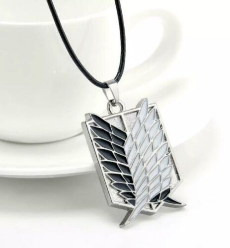 Attack On Titan Anime Survey Corps Necklace Pick One Cartoon Cosplay Costume - Picture 47 of 84