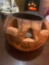 Halloween Lantern 8&rdquo; Wide And 5&rdquo; Tall Weighs 3 Pounds 8 Ounces  No Lid