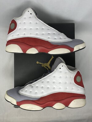 Air Jordan 13 Retro 'Grey Toe' 2014 414571 126 White/Black/Cement
