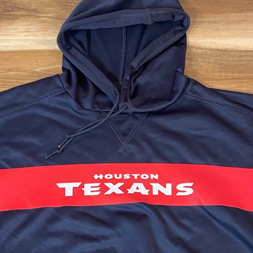 Houston Texans Hoodie Mens Large Nike Onfield Apparel #39 Team Issue NFL 2018 - Picture 2 of 10