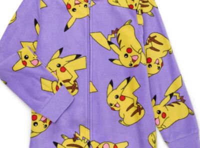 Pokemon Onesie voor jongens, 4 - 14 jaar, overall jumpsuit jongens - knuffelpak kinderen - pyjama jongens, zwart/meerkleurig, 11-12 Jaar